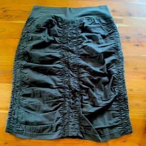 Xavier trace midi skirt in olive new with tags